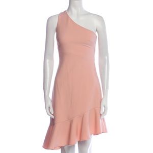 Cinq a sept one-shoulder knee length dress